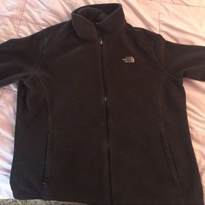 North face long sleeve fleece jacket